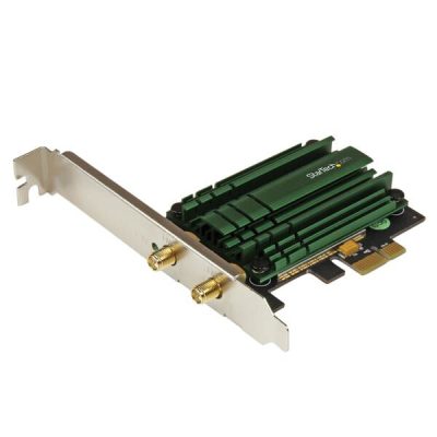 StarTech.com PCI Express AC1200 Dual Band Wireless-AC Network Adapter – PCIe 802.11ac WiFi Card