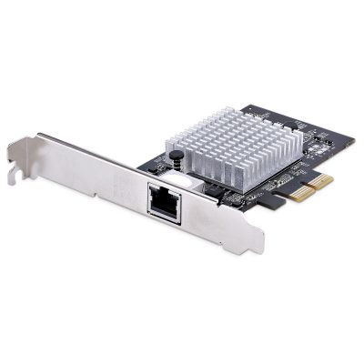 StarTech.com 1-Port 10Gbps PCIe Network Adapter Card, Network Card for PC/Server, Six-Speed PCIe Ethernet Card with Jumbo Frame