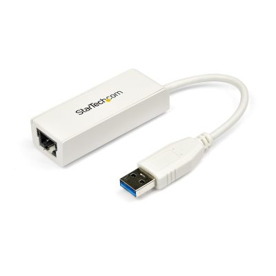 StarTech.com USB 3.0 to Gigabit Ethernet Network Adapter, 10/100/1000 Mbps, USB to RJ45, USB 3.0 to LAN Adapter, USB 3.0 Etherne