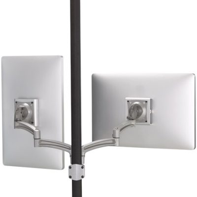 Chief Kontour K2P Pole Mount Articulating Arms, Dual Monitors