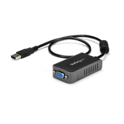 StarTech.com USB 2.0 to VGA Adapter, USB to VGA Monitor Converter for Windows, 1440×900 (no support for macOS/ChromeOS/Linux) –