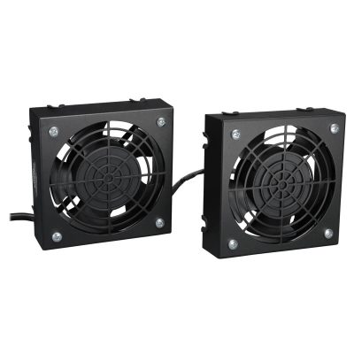 Tripp Lite SmartRack Wall-Mount Roof Fan Kit – 2-120V high-performance fans; 210 CFM; 5-15P plug