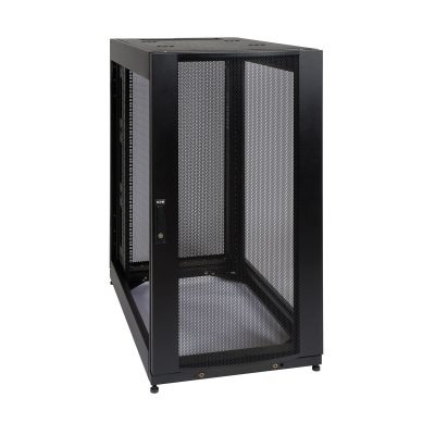 Tripp Lite SR25UBEXP 25U SmartRack Standard-Depth Half-Height Rack Enclosure, Expansion Version, No Side Panels