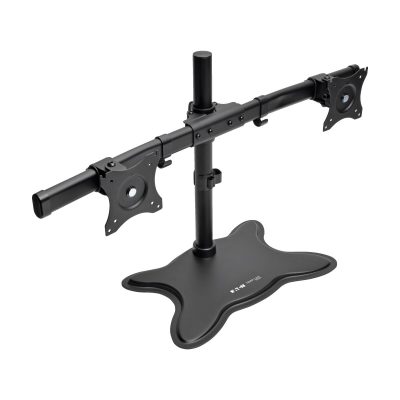 Tripp Lite DDR1327SDD Dual-Monitor Desktop Mount Stand for 13″ to 27″ Flat-Screen Displays