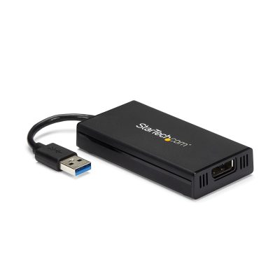 StarTech.com USB 3.0 to DisplayPort Adapter – DisplayLink Certified – 4K 30Hz
