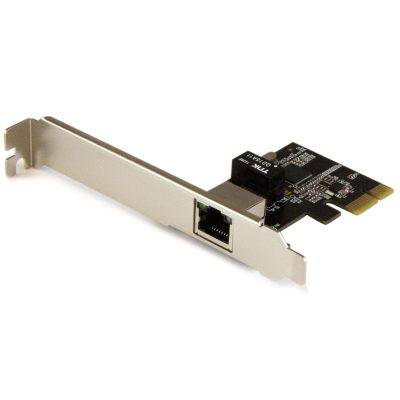 StarTech.com 1-Port Gigabit Ethernet Network Card – PCI Express, Intel I210 NIC