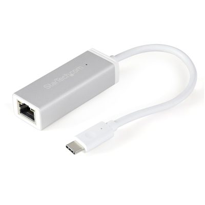 StarTech.com USB-C to Gigabit Network Adapter – Silver