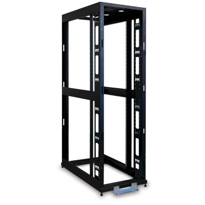 Tripp Lite SR42UBEXPND 42U Standard-Depth 4-Post Premium Open Frame Rack – No Doors or Side Panels