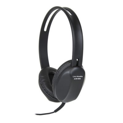 Cyber Acoustics ACM-4004 headphones/headset Wired Head-band Black