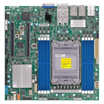 Supermicro X12SPZ-SPLN6F Intel® C621 LGA 3647 (Socket P) micro ATX