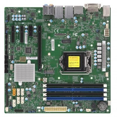 Supermicro X11SCQ Intel Q370 LGA 1151 (Socket H4) micro ATX