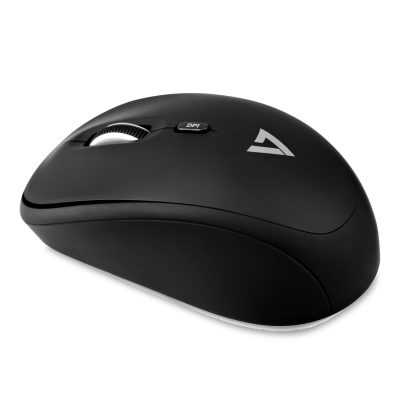 V7 Wireless Mobile Optical Mouse – Black