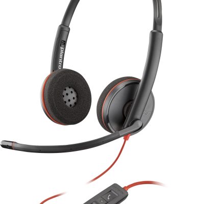 Poly Blackwire 3220 Stereo USB-A Headset (Bulk)