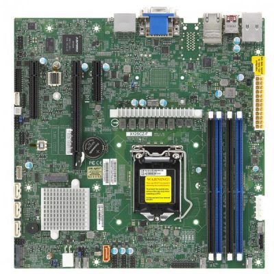 Supermicro MBD-X12SCZ-F Intel W480 LGA 1200 (Socket H5) micro ATX