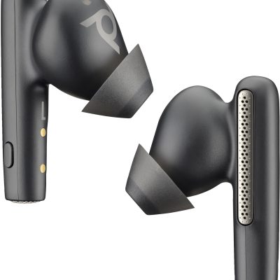 Poly Voyager Free 60 UC M Carbon Black Earbuds +BT700 USB-C Adapter +Basic Charge Case