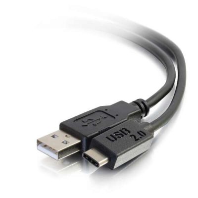 C2G 28871 USB cable USB 2.0 1.83 m USB A USB C Black