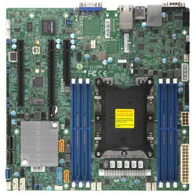 Supermicro X11SPM-F Intel® C621 LGA 3647 (Socket P) micro ATX