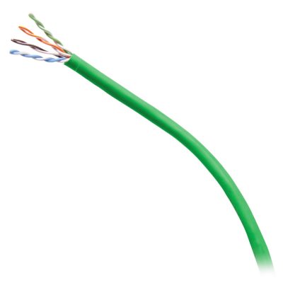 C2G 1000ft (304.8m) TAA-Compliant Cat6 Bulk Unshielded (UTP) Ethernet Network Cable with Solid Conductors-Plenum CMP-Rated – Gr