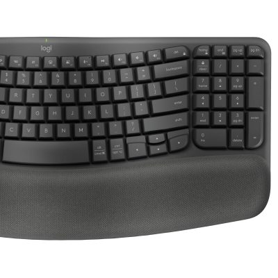 Logitech 920-012059 keyboard Mouse included Home/Office RF Wireless + Bluetooth QWERTY English Graphite