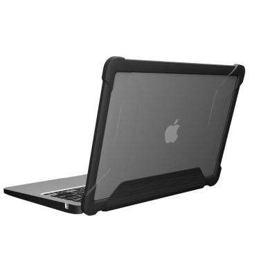 MAXCases Extreme Shell-L 33.8 cm (13.3″) Cover Black, Transparent