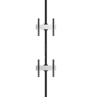 Atdec ADBS-1X2-4FCF monitor mount / stand Floor Black