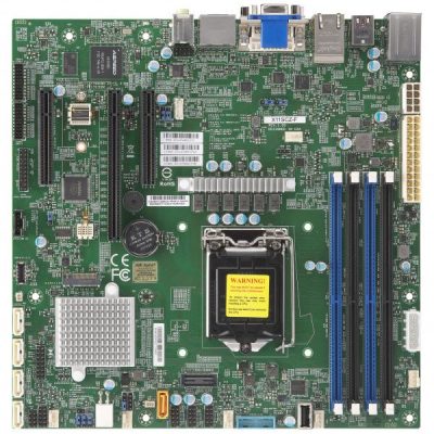 Supermicro X11SCZ-F Intel C246 LGA 1151 (Socket H4) micro ATX