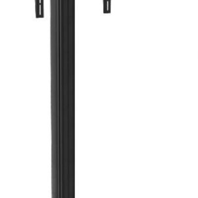 Atdec ADBS-1-4FBB monitor mount / stand Floor Black, Silver