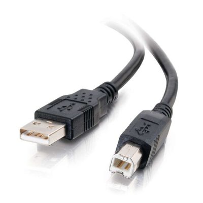C2G 3m USB 2.0 A/B Cable – Black (9.8 ft)