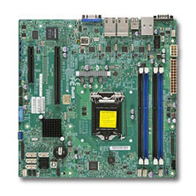 Supermicro X10SLM+-LN4F Intel® C224 LGA 1150 (Socket H3) micro ATX