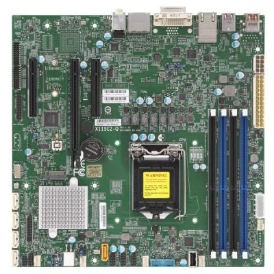 Supermicro X11SCZ-Q Intel Q370 LGA 1151 (Socket H4) micro ATX