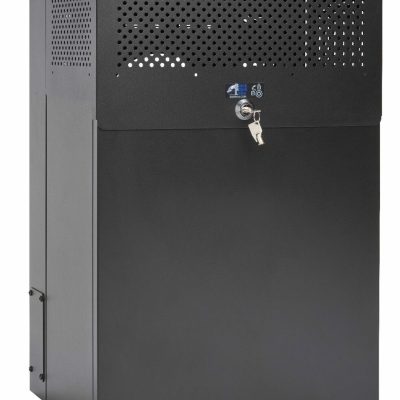 Eaton MiniRaQ Secure Compact 8U Wall mounted rack Black