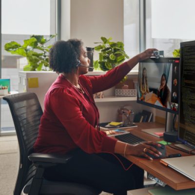 Poly Blackwire 3320 Stereo USB-C Headset +USB-C/A Adapter