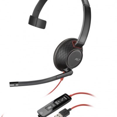 POLY BLACKWIRE 5210 MONAURAL    USB-A HEADSET TAA-US