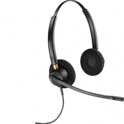 POLY ENCOREPRO HW520-M BINAURAL HEADSET +DA85-M (BULK QTY.20)-US
